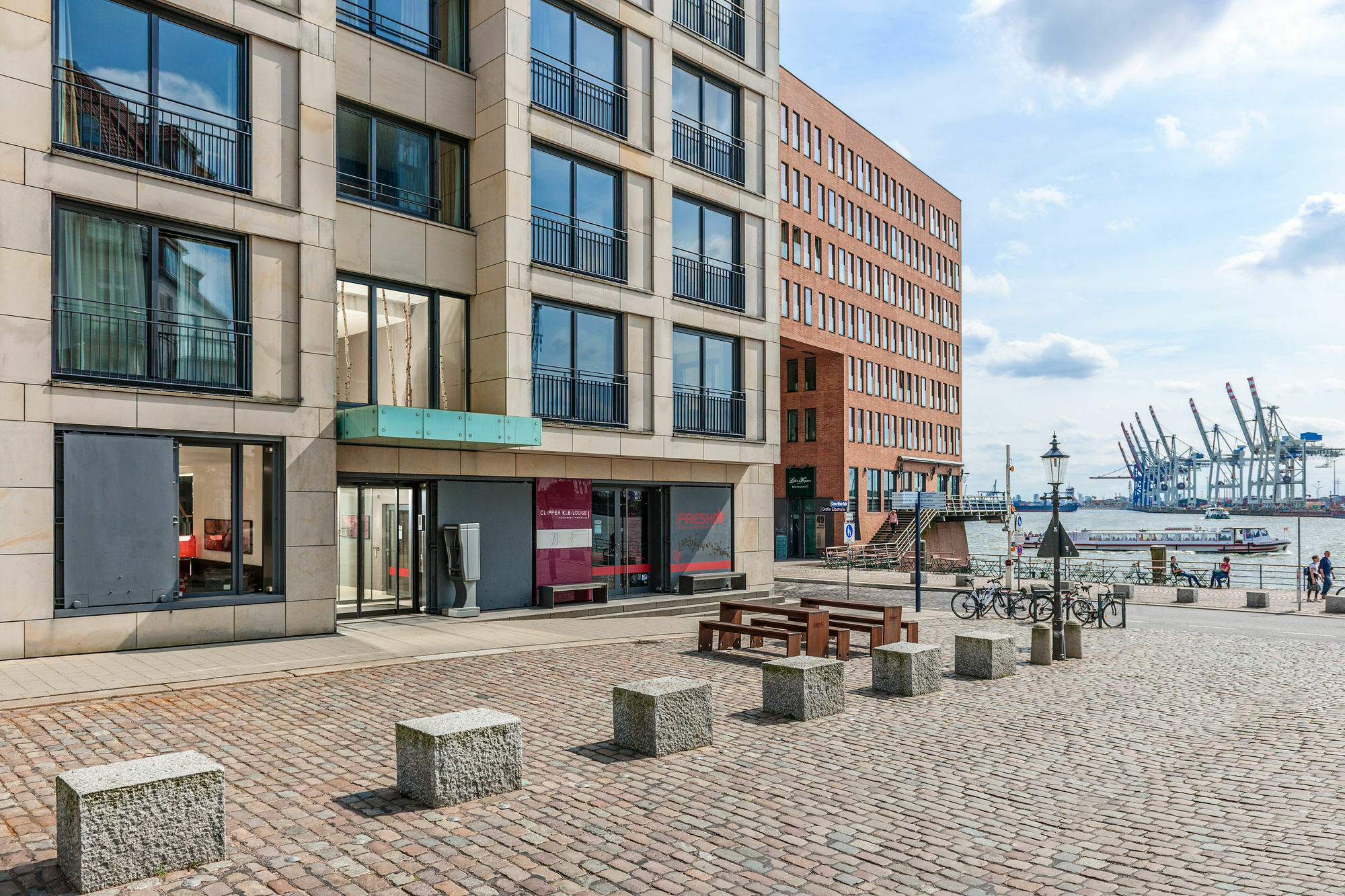 Clipper Boardinghouse - Hamburg-Holzhafen Aparthotel Exterior foto